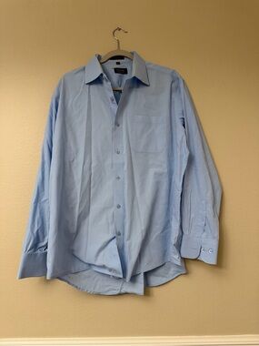 Van Heusen Light Blue Men’s Dress Shirt - Button-Up